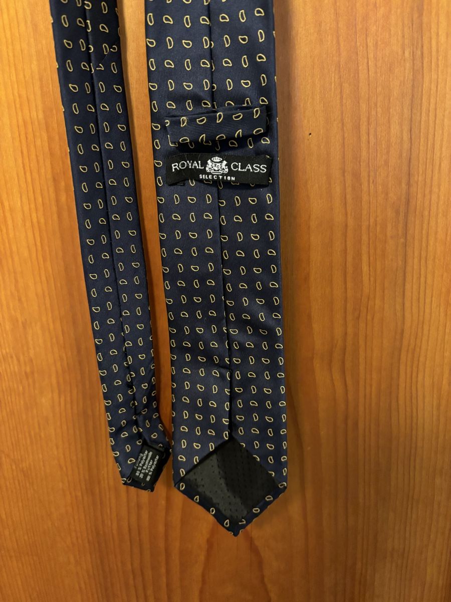 Krawatten: Elegante Krawatte Royal Class Selection mit goldenem Muster – Neu (gemäss Beschreibung) aus Seengen von Jeanine85 2