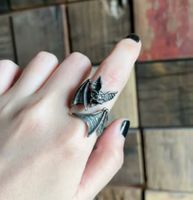 Ring Fledermaus Verstellbar