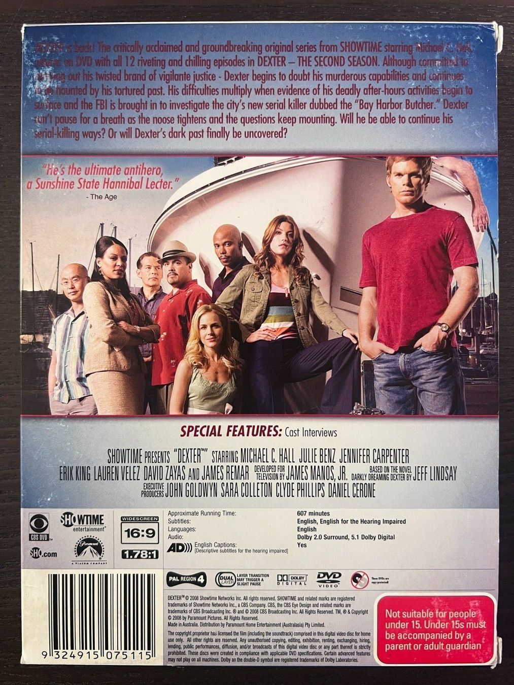 Tutti i DVDs: Dexter Season Two (Englisch) – Usato da Zürich venduto da FilmFreunde 1
