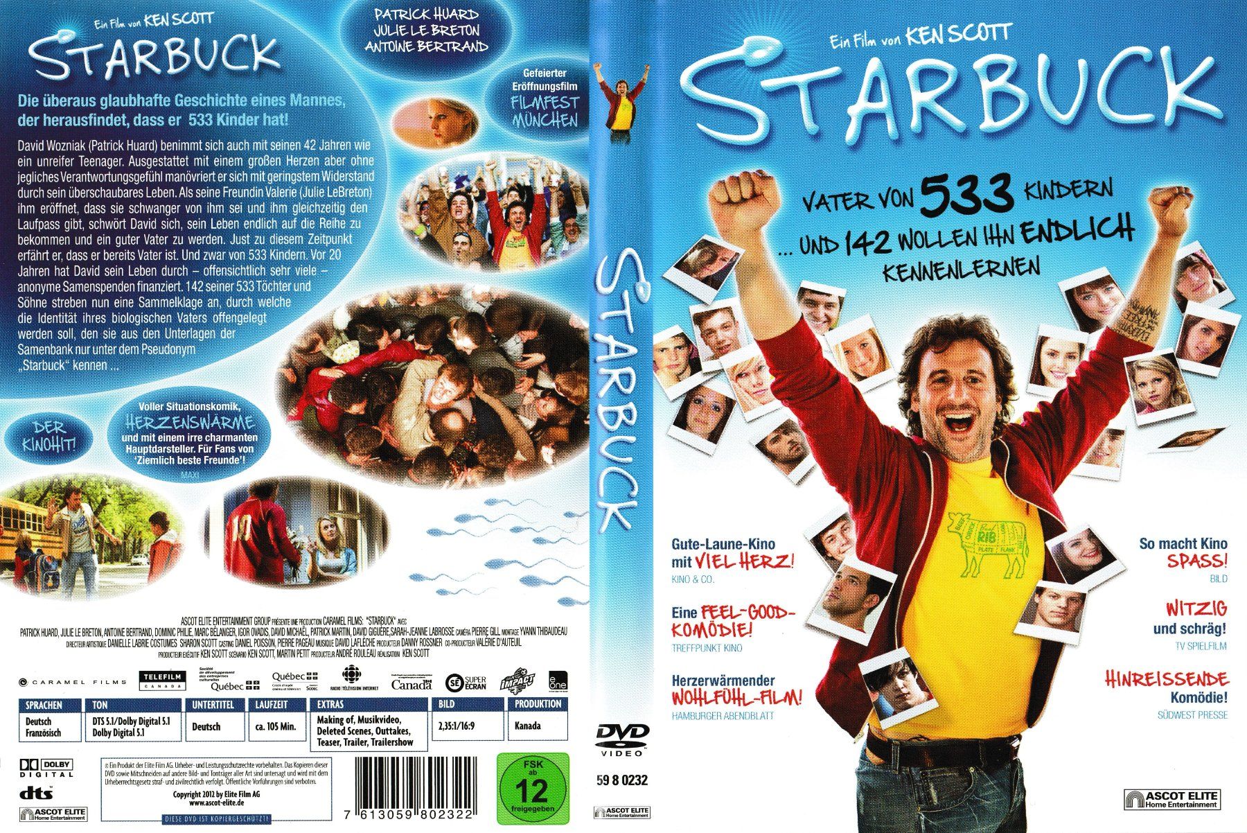 Tutti i DVDs: DVD - Starbuck – Usato da Langnau am Albis venduto da MediaRescuerKeLoX