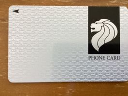 Telefonkarte Singapur