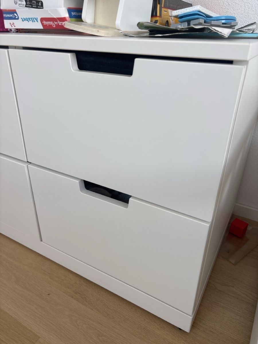 Ikea Commodes: NORDLI Kommode mit 4 Schubladen, weiß – D'occasion à Neuhausen am Rheinfall par LTomk 3