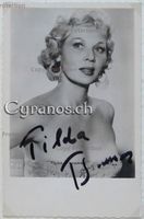 Tilda Thamar (1921-1989) Schauspielerin - Autogramm