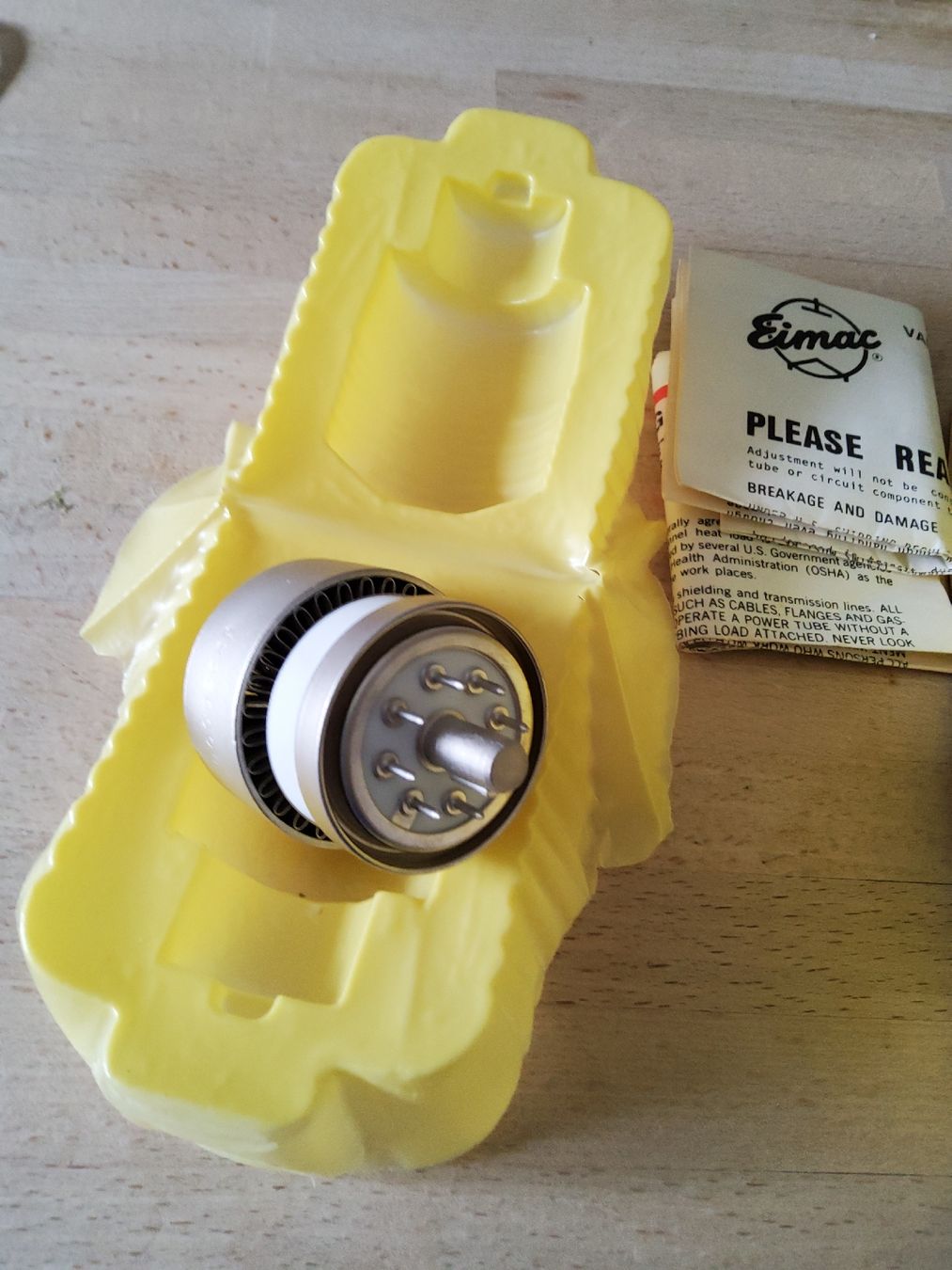 Componenti elettronici: Elektronen-Röhre Y-769 Eimac – Nuovo e nell'imballaggio originale da Ottenbach venduto da jea_95wt