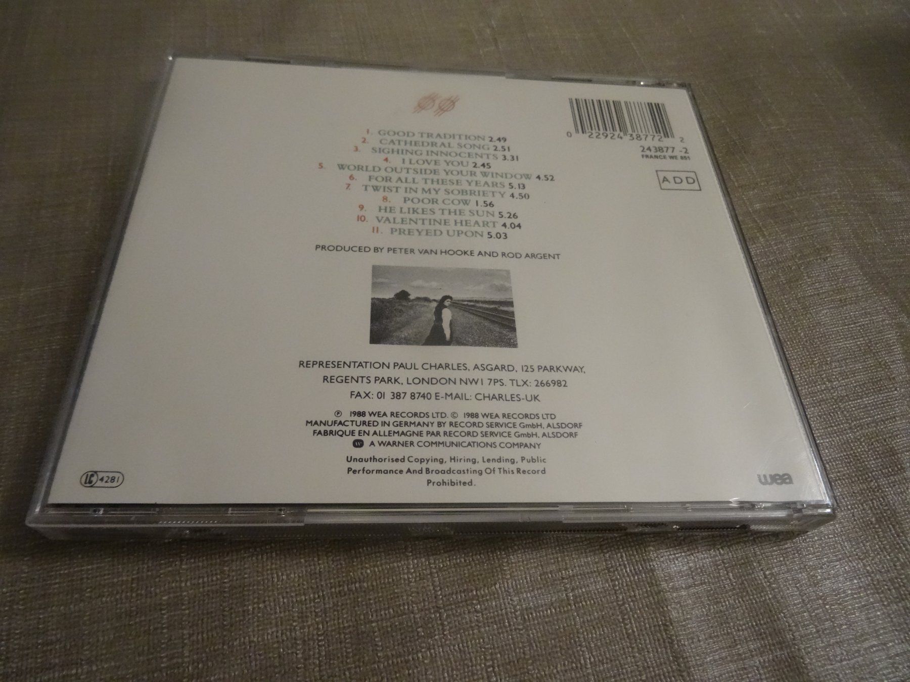CD: Tanita Tikaram - Ancient Heart CD – Usato da Olten venduto da Disc-Ausverkauf 1