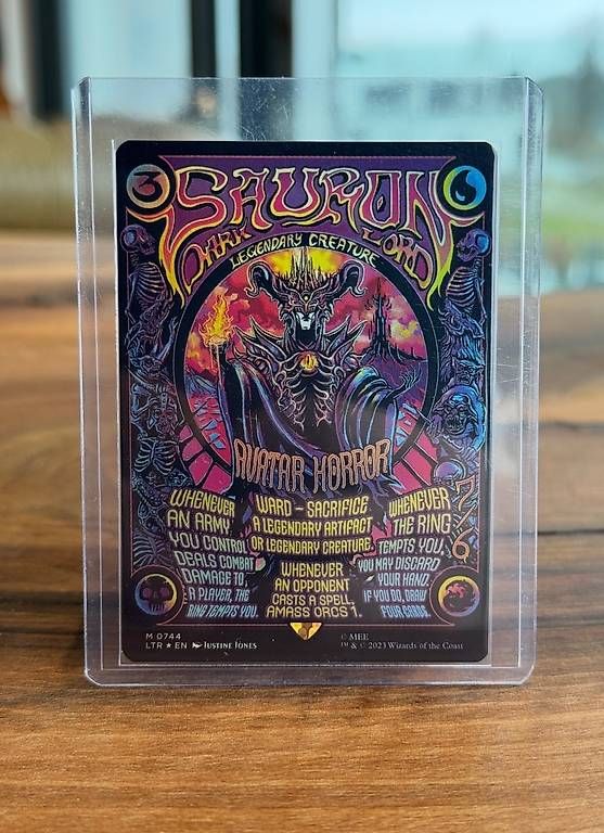 Carte collezionabili: MTG Sauron The Dark Lord M0774 – Nuovo (secondo la descrizione) da Freidorf TG venduto da rareshit