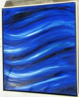 All Blue  - Ölbild - gerahmt