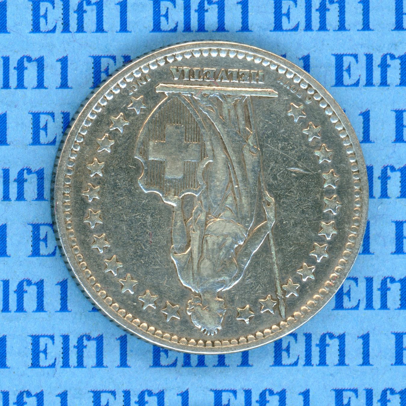 Tutti le monete: CHF___2.00 1921 ss 2 Franken – Usato da Widnau venduto da Elf11 1
