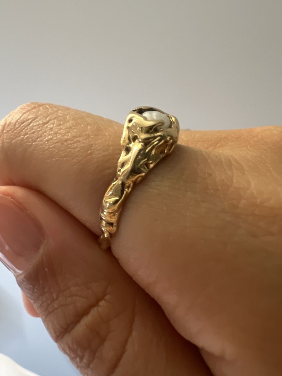 Anelli: Ninetwo5 solid gold keshi pearl ring – Nuovo (secondo la descrizione) da Arth venduto da ala_2fb6 1