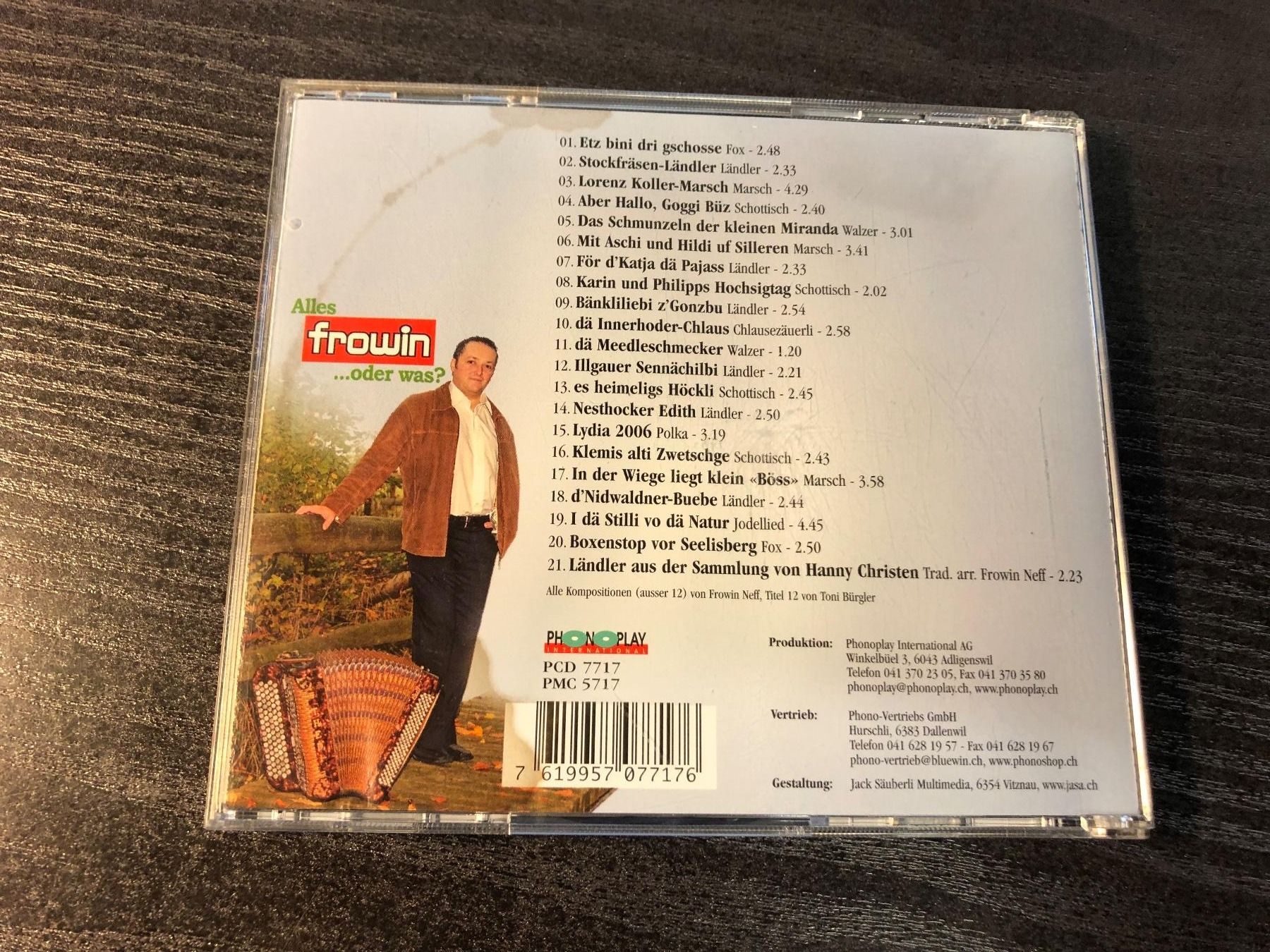 CD: Frowin Neff - Alles frowin ...oder was? (CD) – Usato da Schübelbach venduto da Dolly990_2 2
