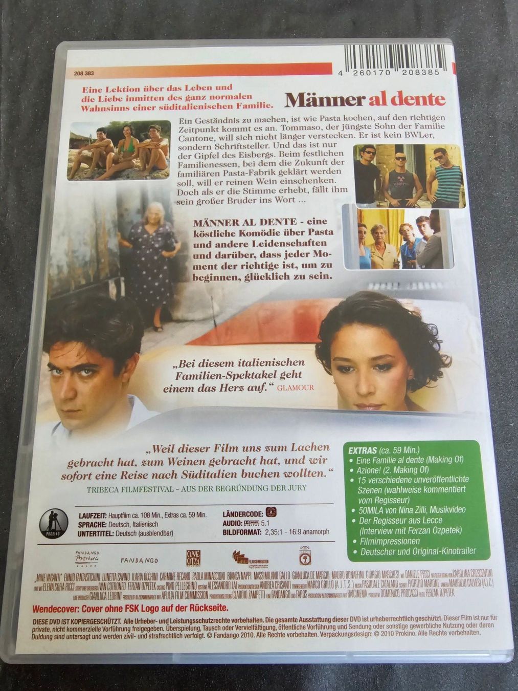 Tutti i DVDs: DVD - Männer al dente – Usato da Biberist venduto da Foolio0 1