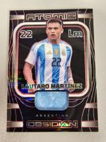 LAUTARO MARTÍNEZ 2023-24 Obsidian Atomic Mat/49 Argentina