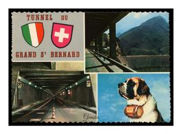 TUNNEL DU GRAND ST-BERNARD - 1960 "Multi-Vues"