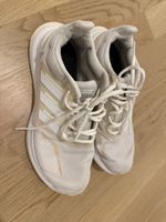 Used Adidas white running shoes - US 6, EU 37 ⅓