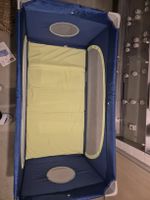 Reisebett Chicco mit Matratze und Träumeland Matratzenschutz