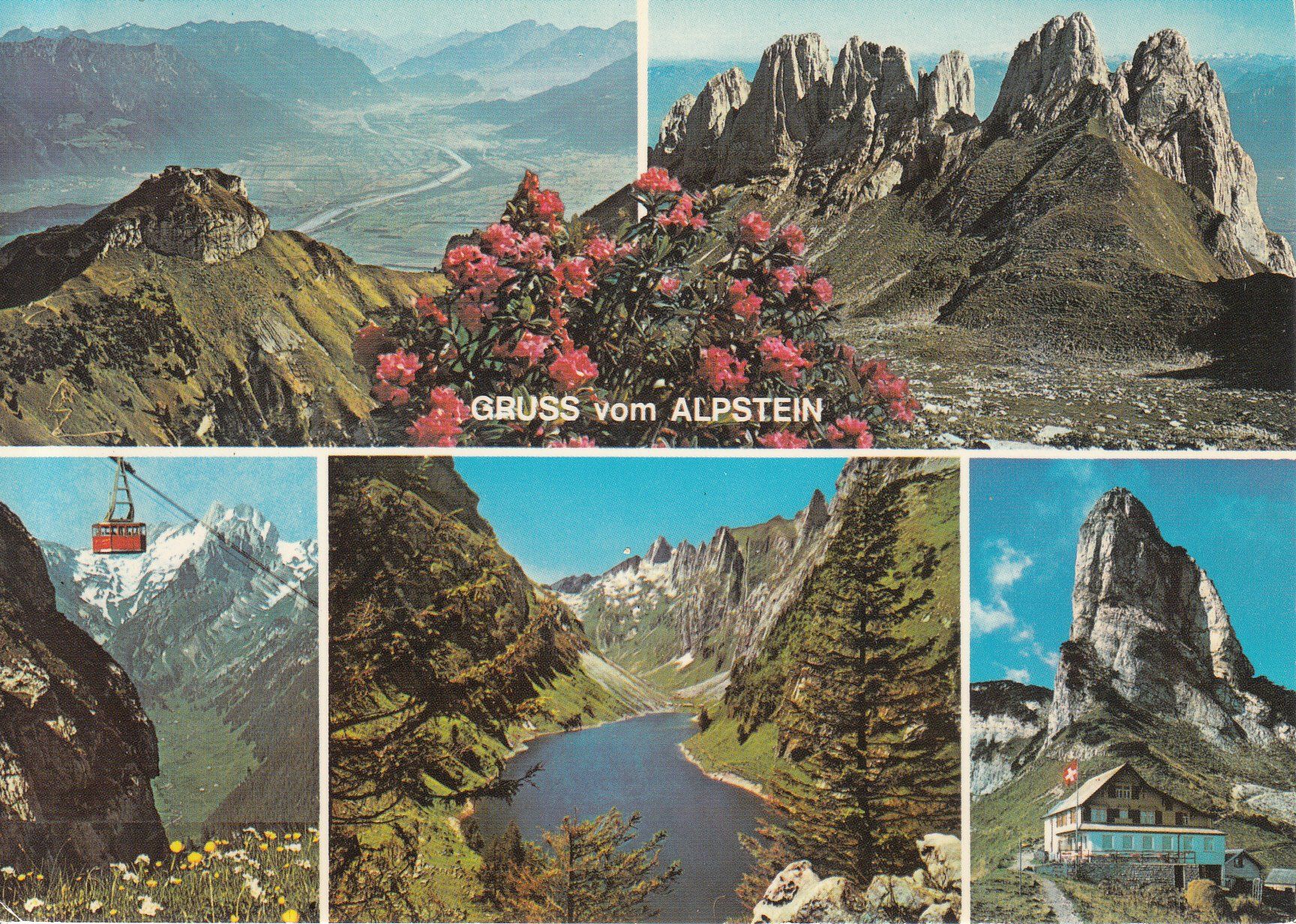 Cartoline postali: Alpstein, ca. 1970 – Usato da Bürglen TG venduto da StampGraf
