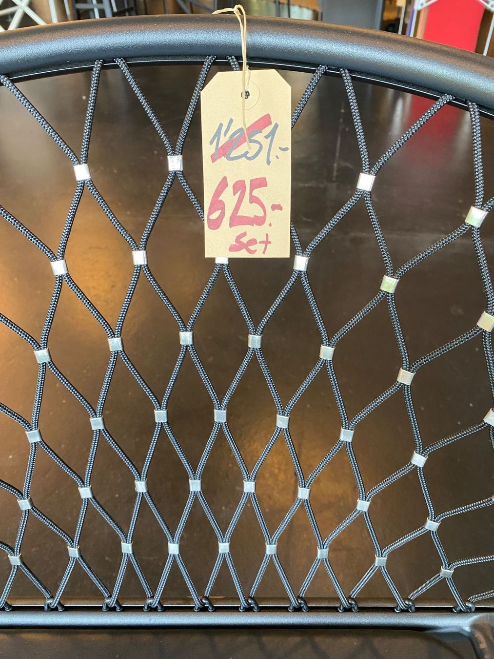 Emu Sedie: 2er-Set schwarze Gartenstühle aus Aluminium – Nuovo (secondo la descrizione) da Horgen venduto da StudioSferaAG 4