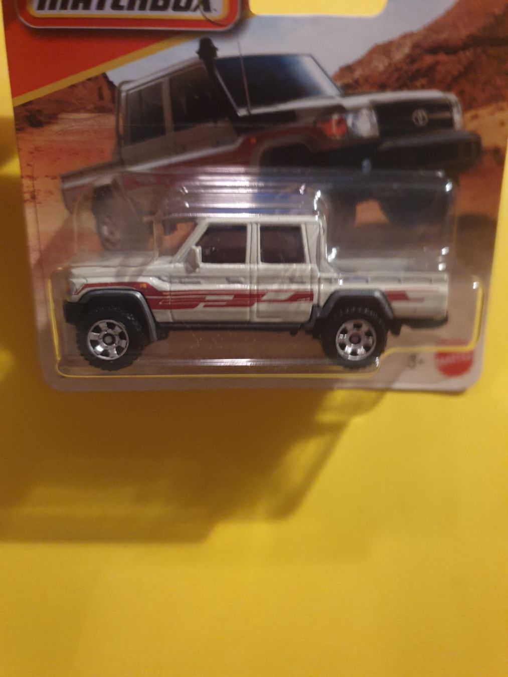 Matchbox Modellini d'auto: Matchbox '17 TOYOTA LANDCRUISER 78 – Nuovo e nell'imballaggio originale da Oftringen venduto da Rotor 4