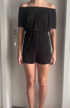 Bershka Jumpsuit schwarz XS/S