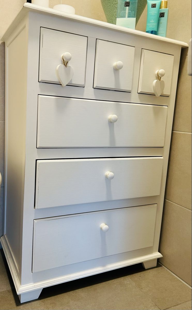 Maisons du monde Cassettiere: Commode Blanche Maison du Monde – Nuovo (secondo la descrizione) da Vich venduto da NatachaCK
