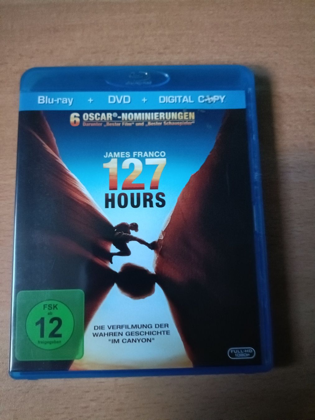 Tutti i DVDs: 127 Hours Blu Ray – Usato da Köniz venduto da Movieportal007
