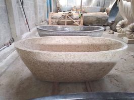 Badewanne Freistehende Marmor Bad Wanne Natur Steinwanne