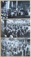 3 FOTO-AK TREFFEN STUDENTENVEREIN / FAHNENWEIHE ?