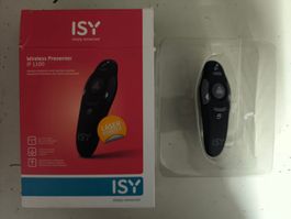 ISY Wireless Presenter IP 1100 mit rotem Laser, neu