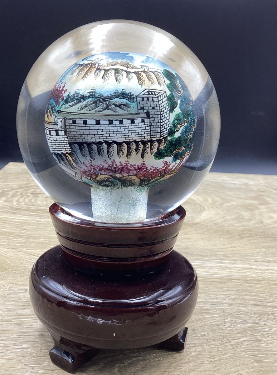 Alle Dekorationen: Globe de verre peint à la main, Chine. – Gebraucht aus Agiez von Beve15 1