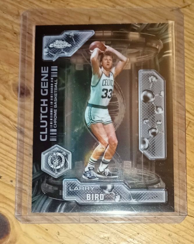 Cartoline: Larry Bird Topps Chrome NBA card – Nuovo (secondo la descrizione) da Vallorbe venduto da ant_75wx