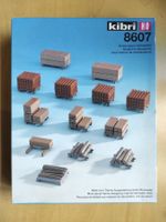Ausgestaltungsmaterial Holzlager, Bausatz von Kibri H0