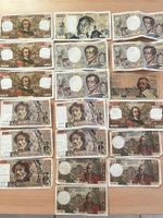 Lot de 19 billets français de banque 1955-1992