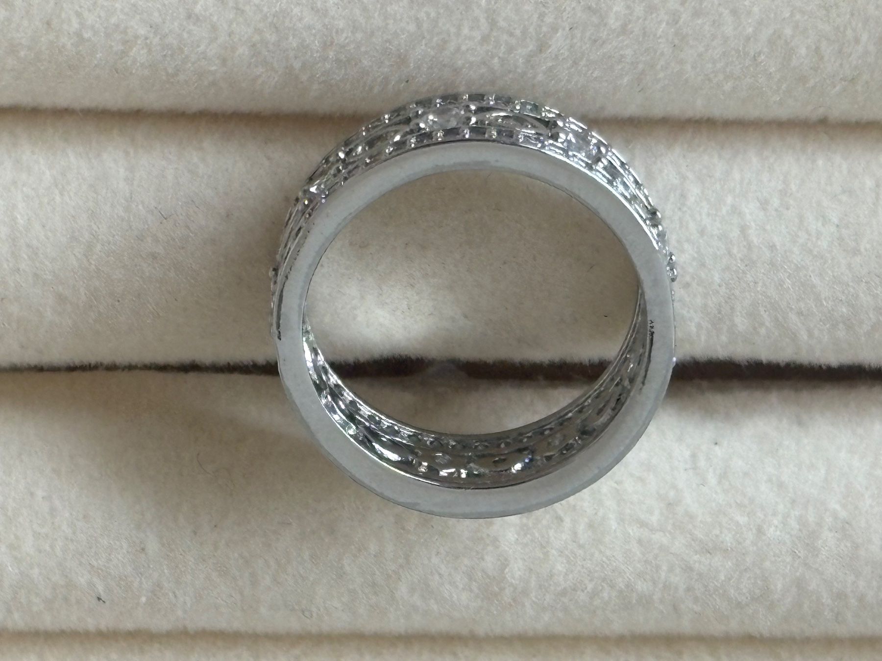 Anelli: Luxus Elegante Gr.17/7 Ring Memoire Farbe :  Silber – Nuovo (secondo la descrizione) da Biel-Bienne venduto da Roserosse13 3