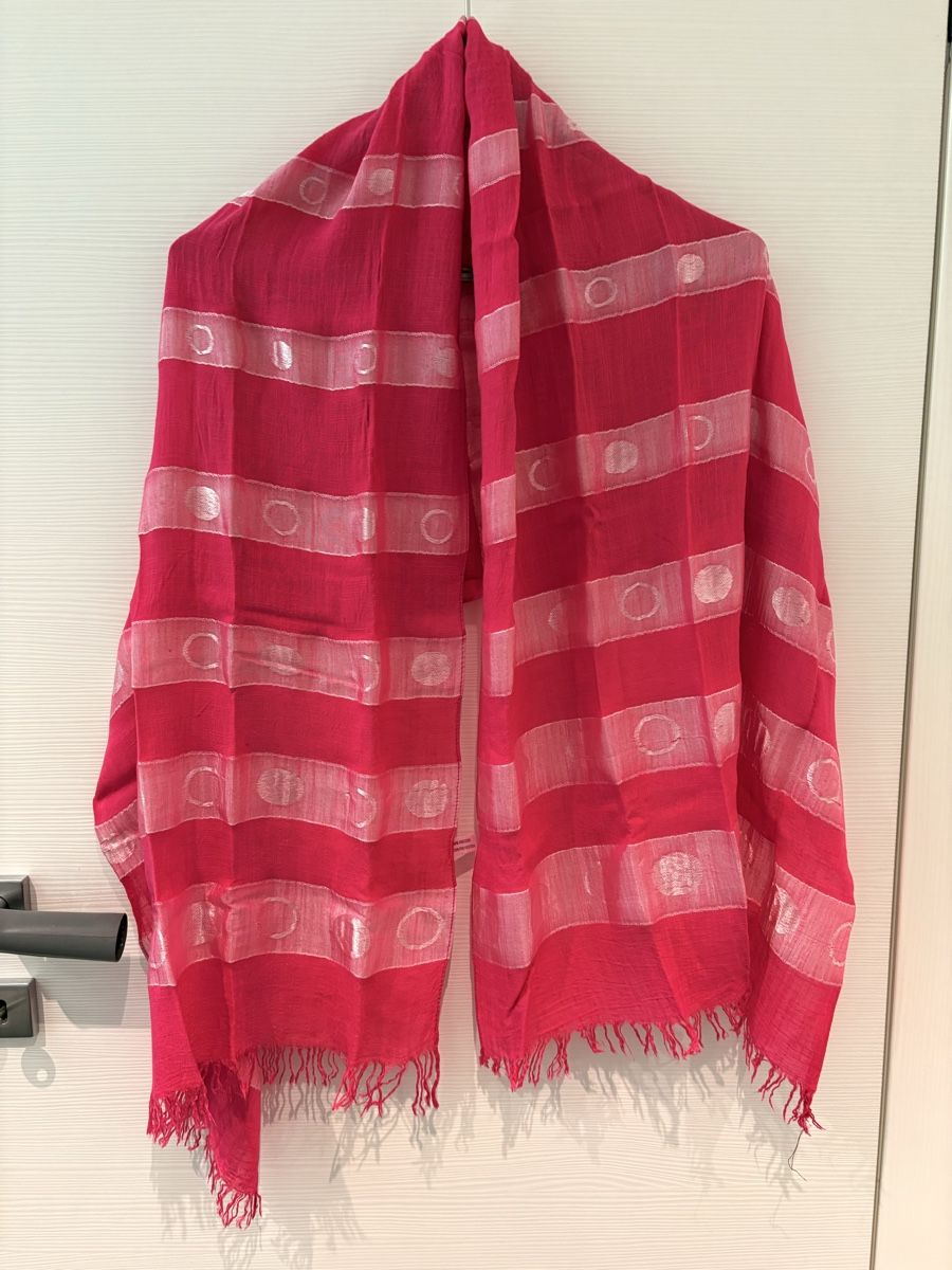 Foulard & Sciarpe: Foulard Schal Viskose/Polyester Fransen – Usato da Bellinzona venduto da LuganoBoutique 1