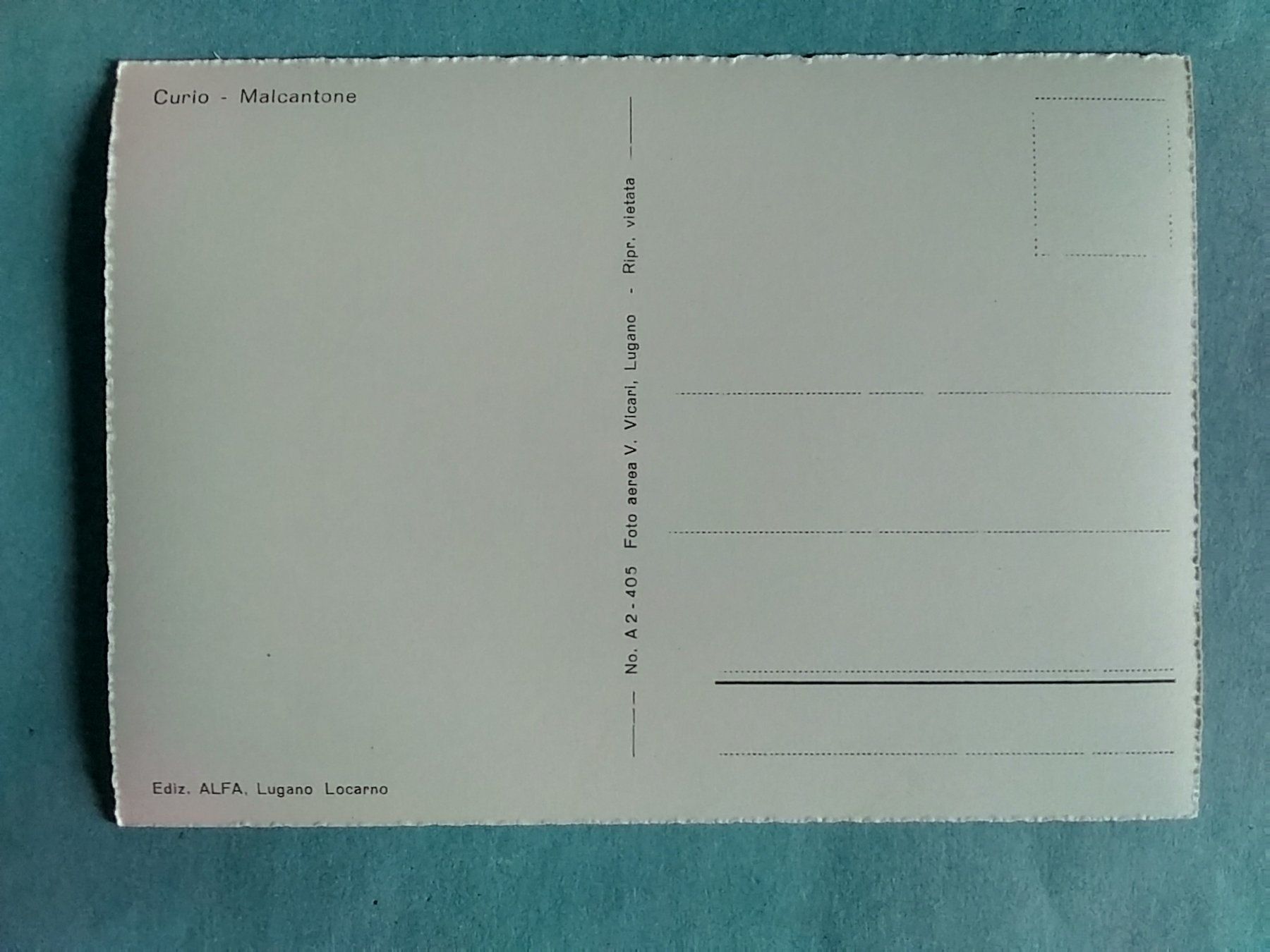 Cartes postales: Curio-Malcantone – D'occasion à Appenzell par lama19 1