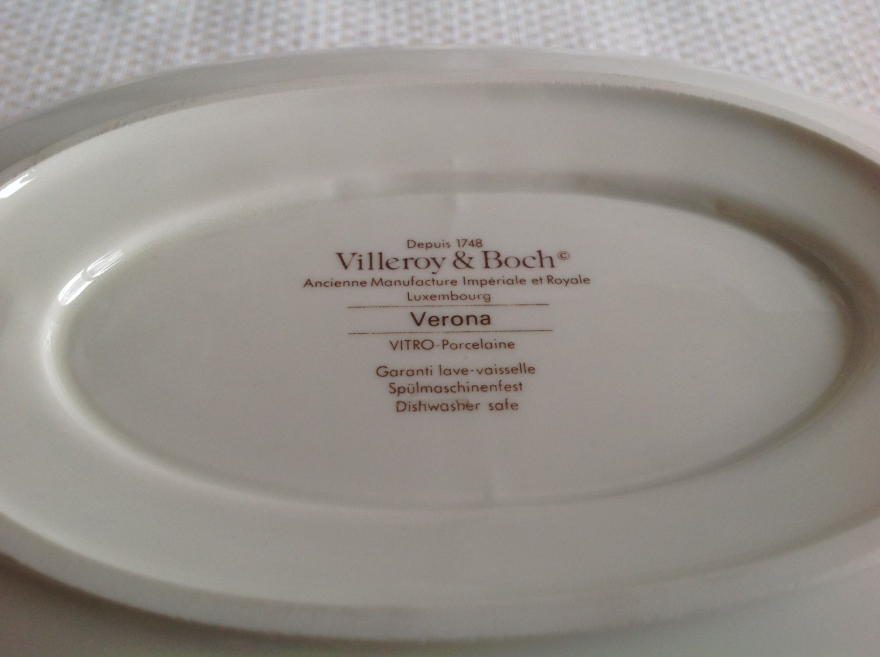 Villeroy & Boch Set di piatti: Villeroy & Boch - Verona - saucière – Usato da Sion venduto da accroshoes 3