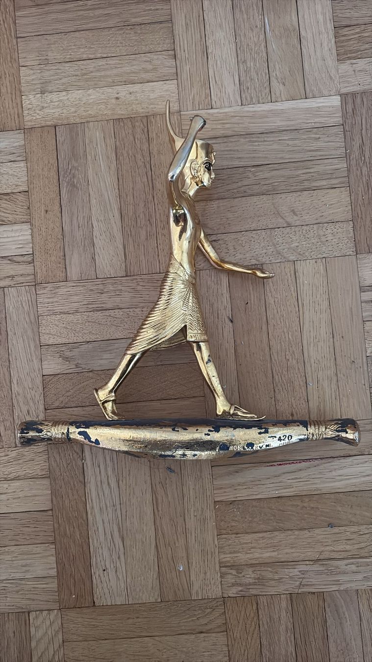 Sculture & Statue: Ägyptische mini Statue vergoldet – Usato da Schlieren venduto da ela_kpw6 1