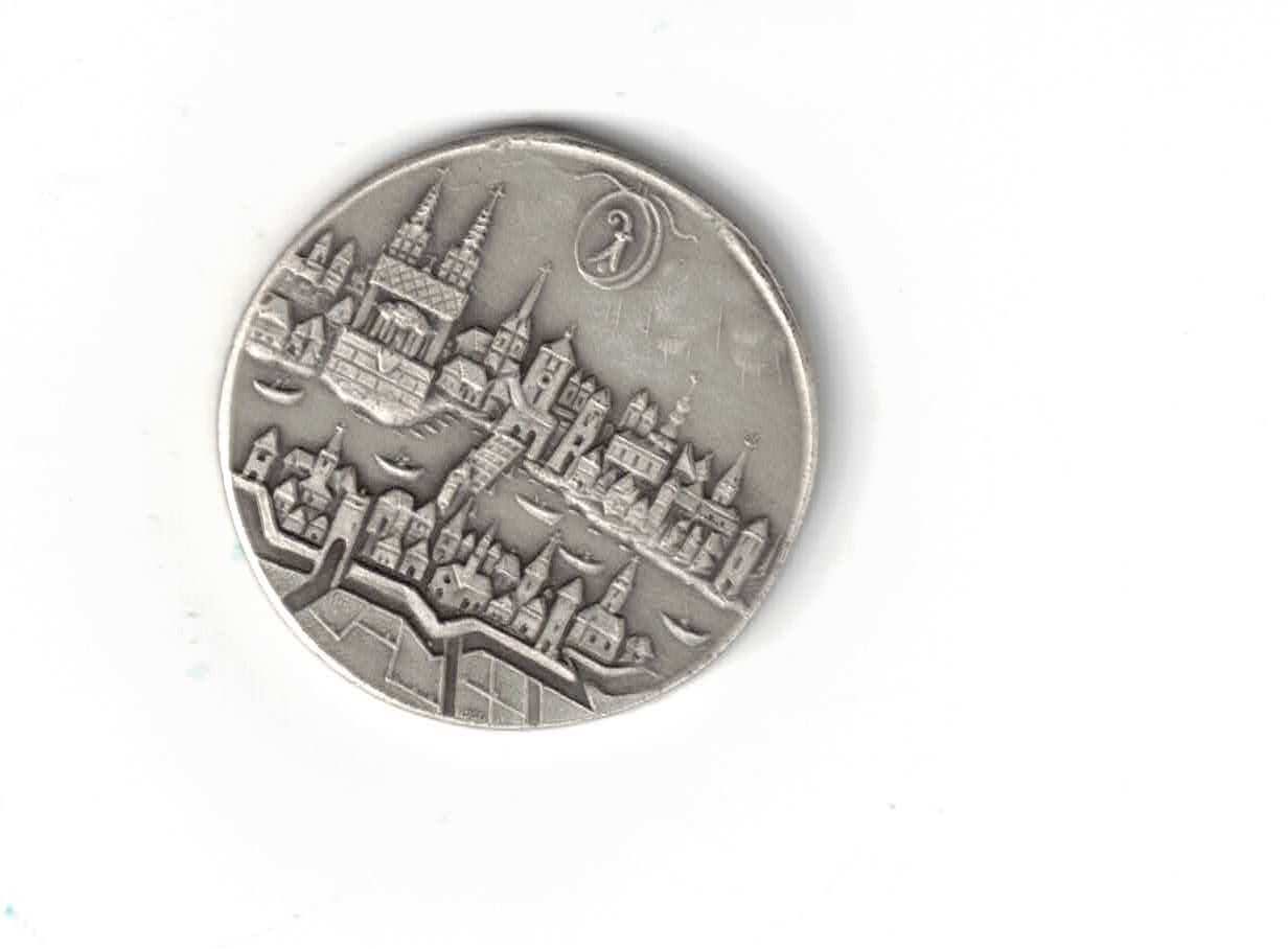 Medaillen: Alte Silbermedaille von Basel – Gebraucht aus Bottmingen von Golferin