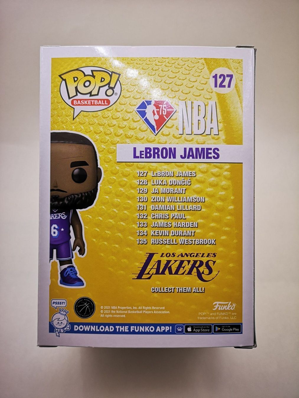 Funko Figuren: Funko Pop LeBron James #127 – Neu und originalverpackt aus Riehen von _TheCollectorShop_ 5