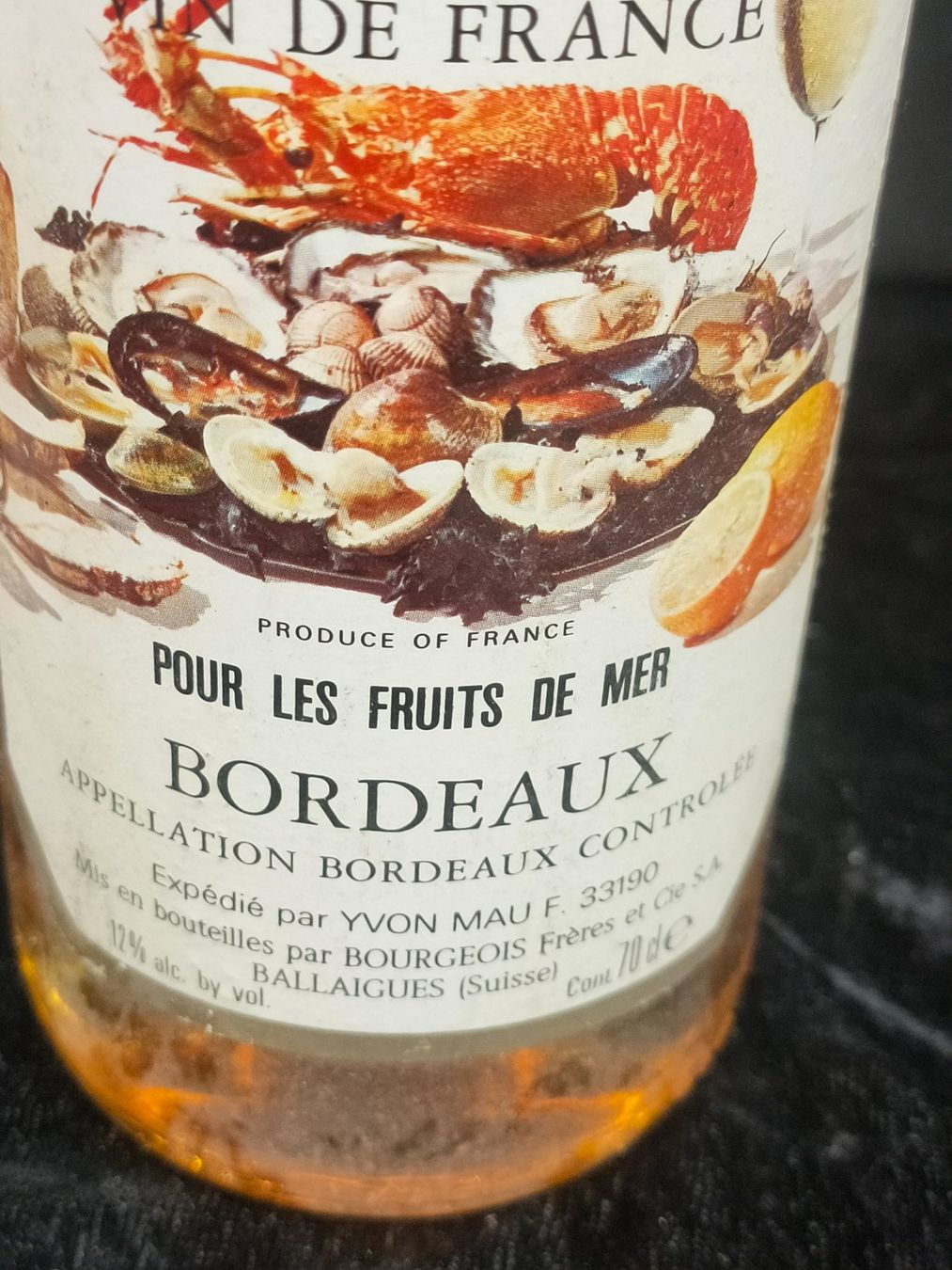 Wein: 2 BOUTEILLES RACHELLE BORDEAUX 1990 – Neu (gemäss Beschreibung) aus Genève von Leboucheoreilles 2