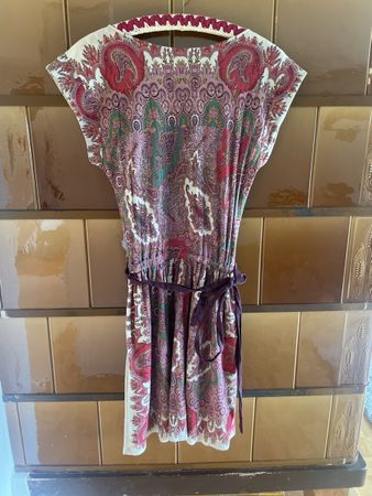 Schickes Sommerkleid Paisleymuster Gr. 36 S M 👗🤩🔝