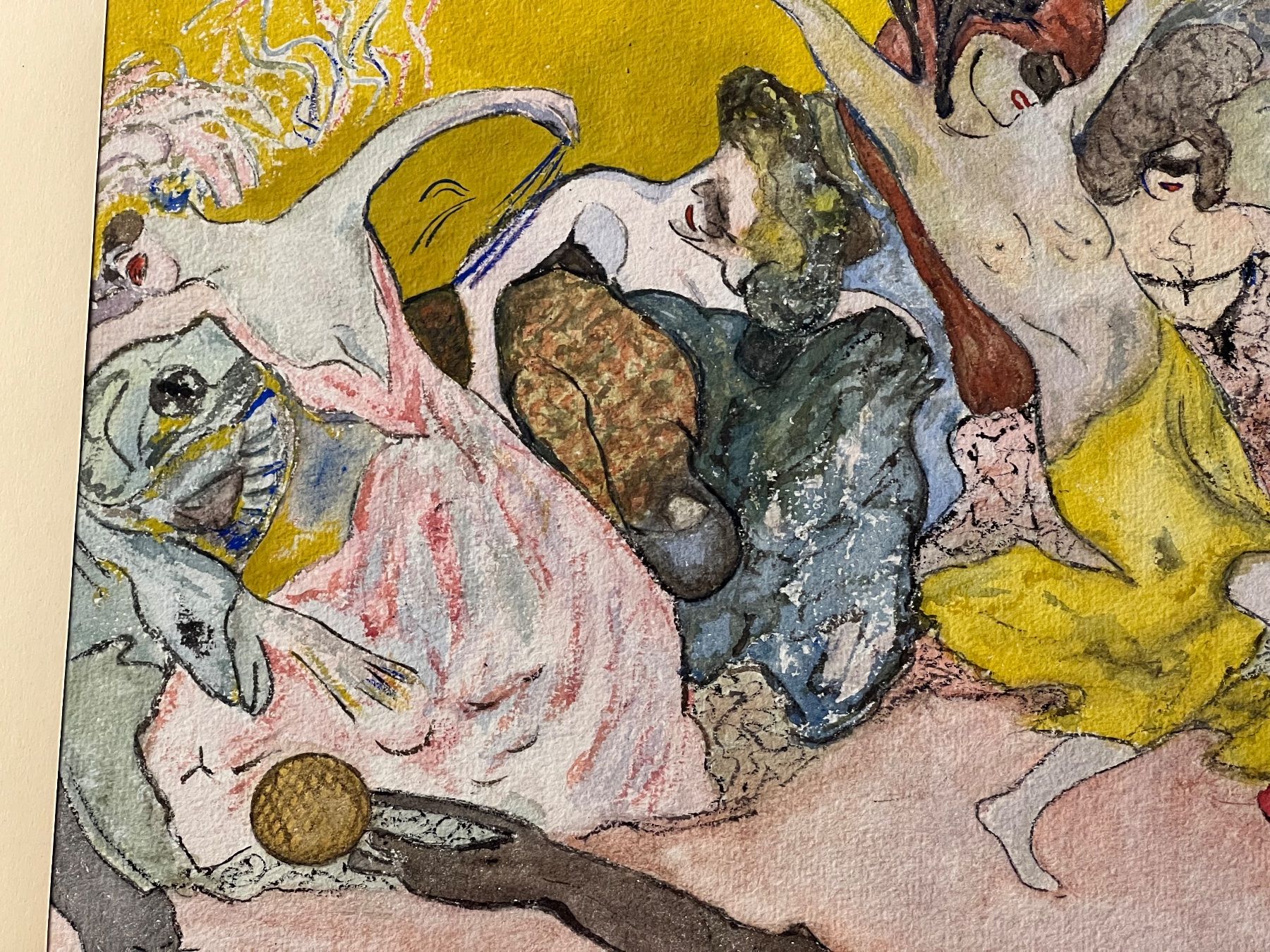 Dipinti: Münchener Illustration von 1941 – Usato da Basel venduto da pmART 4