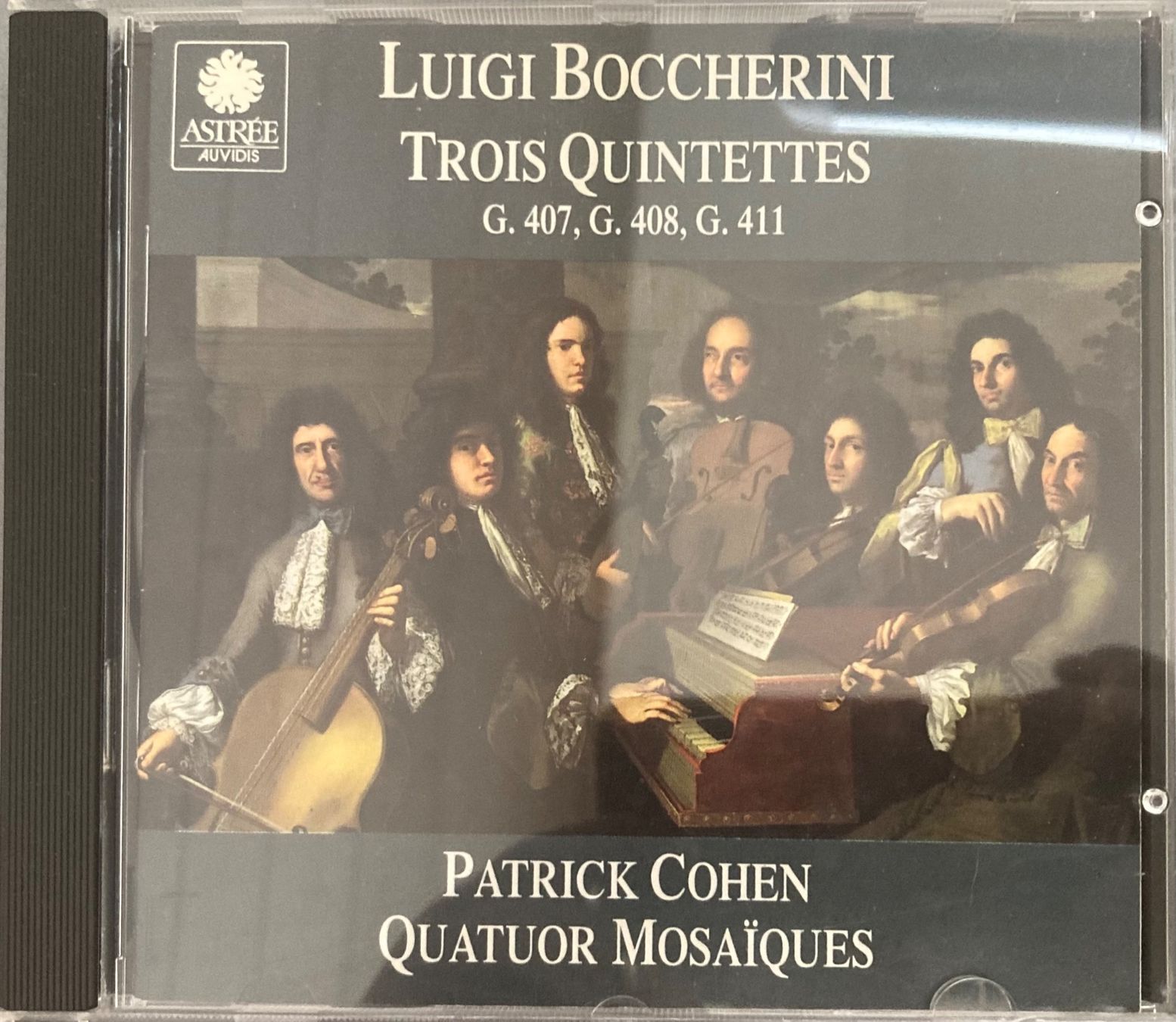 CD: LUIGI BOCCHERINI..... - TROIS QUINTETTES..... – Usato da Poliez-Pittet venduto da Newtown-Records