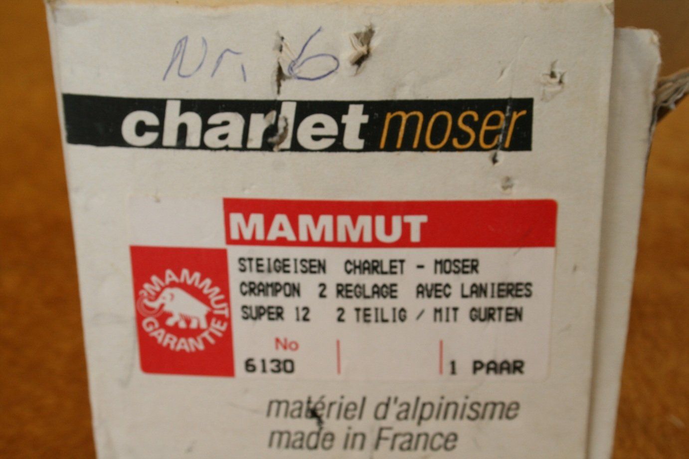 Mammut Sonstiges zum Bergsteigen & Wandern: Steigeisen Charlet Moser – Gebraucht aus Wettingen von zibi137 2