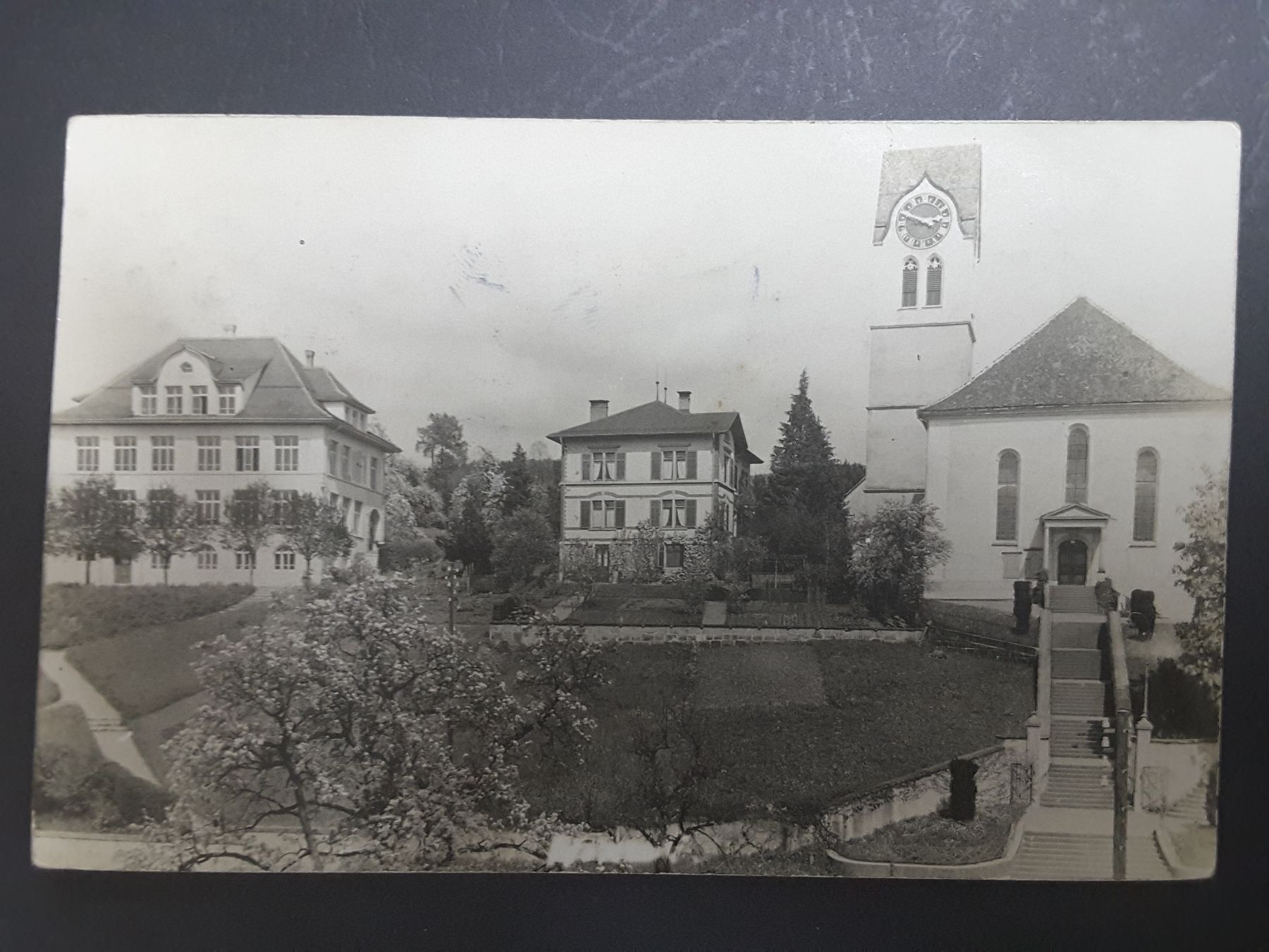 Cartoline postali: Fotokarte Hinwil ZH , 1925 – Usato da Reichenburg venduto da Pipo-67
