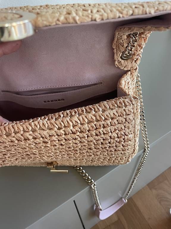 Sandro Borse da donna: Sandro Handtasche beige/rose/gold – Nuovo (secondo la descrizione) da Meilen venduto da SabrinaK1992 3