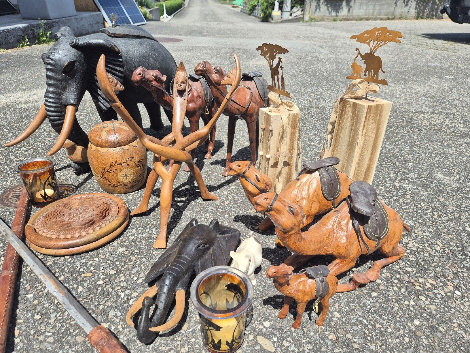 Tutte le decorazioni: Afrikanische Figuren Deko  – Usato da Wynau venduto da Bastel87 4