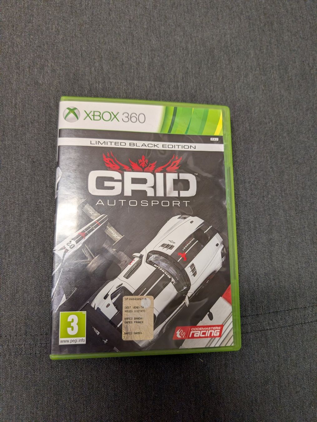 Giochi: Grid autosport limited Black edition Microsoft xbox 360 – Usato da Giubiasco venduto da Ticinerd