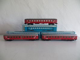 Märklin H0: Set mit 3 D-Zug-Wagen DSB, 4045, WS, mit OVP