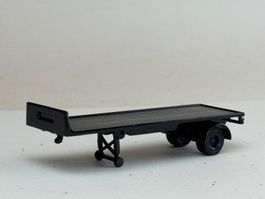 GB5- 1 Achs Auflieger schwarz ca. 1/87